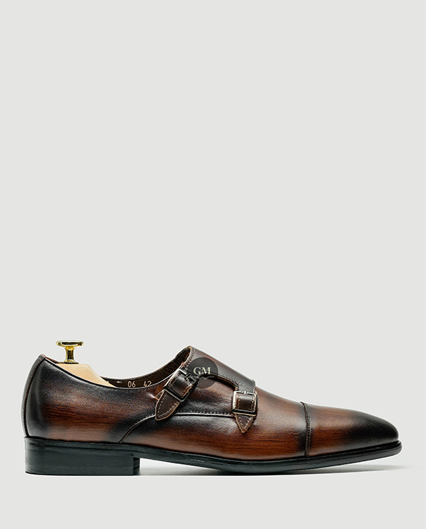 GIÀY MONKSTRAP MT 666 NÂU